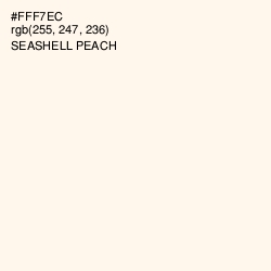#FFF7EC - Seashell Peach Color Image